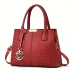 Mother's Day Gift for Mom Large Capacity Women's Bag New Commuter Handbag Simple Tote Fashionable Versatile Shoulder Easter - Image 4