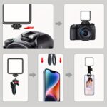Led Adjusted 3000K-6000K Rechargeable Clip Photography Lighting Kit Fill Light for Studio Lights Selfie Clip Fill Light Led Video Conference Fill Light Phone Light Selfie Light Video Light  for Phone iPad Camera Laptop Light for Phone Selfie TikTok Live S - Image 4