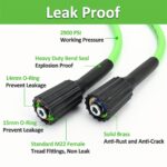 Super Flexible Pressure Washer Hose 10m/32ft 2900 PSI Kink Resistant Power Washer Hose 1/4 CarWash Extension Hose M22-pin 14/15 - Image 4