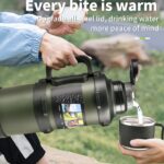Large Capacity 304 Stainless Steel Insulated Water Bottle for Outdoor Activities - Perfect for Hiking, Camping, and Traveling - Image 4