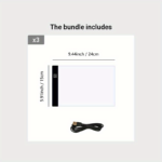 LED Copy Board A2/A3/A4/A5 Three Layers Dimmable Light Pad Drawing Board Pad Tracing Light Box Eye Protection Thin For Art Student Painting Lovers - Image 11