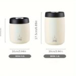 1pc Bincoo Stainless Steel Coffee Canister, Vacuum Sealed Press-Type Freshness Preservation Container, 304 Stainless Steel Light-Blocking Storage Jar for Coffee Beans - Image 10