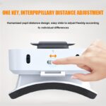 ⁦HD VR Goggles for Smartphones - Battery-Free, ABS Material, Model G05A - Immersive Virtual Reality Viewing Accessory⁩ - الصورة ⁦4⁩