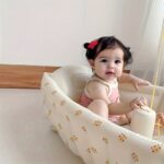 Newborn Baby Inflatable Bathtub, Baby Bathtub Inflatable Tub, Outdoor Portable Tub Game Pool, Halloween, Thanksgiving And Christmas Gift - Image 10