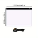LED Copy Board A2/A3/A4/A5 Three Layers Dimmable Light Pad Drawing Board Pad Tracing Light Box Eye Protection Thin For Art Student Painting Lovers - Image 8