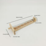 Interactive Wooden Stickball Game - Educational Family & Party Board Toy for Youngsters and Adults, Perfect for Birthday, Christmas, or Youngsters's Day Gifts - Image 3