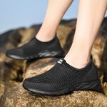 Men'S Breathable Slip-On Sneakers - Lightweight, Non-Slip Casual Shoes with Soft Mesh Upper, Ideal for Hiking, Running & Everyday Wear, All-Season Comfort, Casual Sports Shoes|Slipon Sneakers|Breathable Upper Sneakers - Image 8