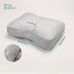 Ergonomic Knee Pillow for Side & Back Sleepers - Between Leg & Under Knee Support Pillow with 100% Polyester, Machine Washable, White - Spinal Alignment & Pressure for Better Sleep, Side Sleeper Pillow, Contoured Design, Soft Fabric, Healthconscious Users - Image 4