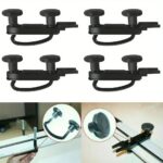 4 Universal Roof Box U-Bolt Clips, Upgraded Roof Rack Bolts, Van Mount Accessories Kit Metal U-Bracket Clips with 8 Locking Nuts and 2 Straps - Image 5