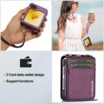 Wallet Phone Crossbody Bag Case for SamSung for Galaxy Z Flip6/Z Flip5/Z Flip4/Z Flip3 5G with Card Slots - Image 6