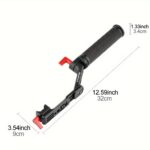 MINIFOCUS Handheld Gimbal Stabilizer Grip with NATO Clamp, Aluminum Alloy Camera Accessory, Expandable Multi-Function Mount, Adjustable Angle for DJI RS4/RS4 PRO/Ronin RS3 Mini/RS3/RS3 Pro/RS 2/RSC2 Gimbal Handle - Image 7