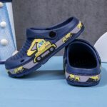 Casual Cute Cartoon Soft Sole Clogs For Boys, Breathable Lightweight Clogs For Indoor Outdoor Beach Pool - Image 2