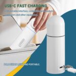 Portable electric Bidet - Mini Detachable Handheld Personal Travel Bidet with 2 Pressure Options Electric Sprayer Toilet for Personal Hygiene Cleaning/Soothing Postpartum Care/Perineal/2 Modes | 350ml/12.3oz