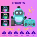 ⁦Cross-border Remote Control Smart Programming Light Music Dancing Mini Robot Toy⁩ - الصورة ⁦3⁩
