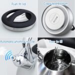 One Piece of Easyworkz Whistling Tea Kettle, Food Grade Stainless Steel Stovetop Kettle with Loud Whistle, Wide Mouth Lid, and Capsule Base for Gas, Induction, and Electric Cooktops, Perfect for Tea & Coffee - Image 6