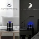 1pc Fully Automatic Silent Mosquito Repellent Lamp - USB Powered, Indoor/Outdoor Use, Blue LED Light, Silent Operation, Silent Mosquito Repellent Device | Modern Mosquito Lamp | Sleek Lamp Design, Mosquito Repellent Lamp - Image 7