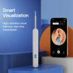 Inskam Visual Ear Pick, Visual Ear Pick with Camera And Light, Earwax Removal Tool with 6 Ear Pick Sets And 7pcs Ear Pick Set, Can Be Connected to Wifi, Battery/Usb Dual-Purpose, Lithium Battery Formaldehyde-Free, Suitable for All Mobile Phones, Safe And - Image 3