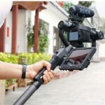 ⁦Professional Carbon Fiber Extension Monopod Pole For DJI Ronin RS3 Extendable Rod Handheld Stick Gimbal Handle Grip⁩ - الصورة ⁦2⁩