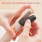 ⁦1pc Rechargeable USB Electric Foot File for Callus Removal - Portable Foot Grinder with Smooth, Round Design, Ideal for Foot Care and Smoothing, Foot Care Tool | Modern Foot Care | Smooth Finish, Foot Care Products⁩ - الصورة ⁦7⁩