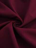 Men's Burgundy Islamic Robe | Polyester-Elastane Blend | Geometric Embroidered Design | Stand Collar | Faux Pocket Detail | Traditional Middle Eastern Cultural Attire | All-Season Wear, Allseason Robe | Traditional Islamic Dress | Quality Stitch, Muslim C - Image 8