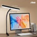 ⁦AMill Smart Touch Gooseneck LED Desk Lamp - Adjustable 360° Angle, 3 Color Temperature Modes, USB Power, No Battery Needed, Ideal for Home, Office, Study, and Reading, Reading Light|Modern Desk Lamp|Adjustable Arm Lamp⁩ - الصورة ⁦3⁩