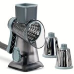 KEOUKE Multi-Functional Cheese & Vegetable Grater with Container - Durable Plastic, Sharp Grating Surface, Ideal for Kitchen Use, Grates Cheese Perfectly for Breakfast, Brunch, and Mor - Image 3