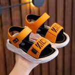 Men'S Casual Sandals for Kids - Soft Bottom, Non-Slip, Adjustable Strap Sandals with "VAC" Design, Low Top, Round Toe, Summer Beach Shoes, Casual Footwear | Adjustable Sandals | Plastic Upper, Sandals for Kids - Image 4