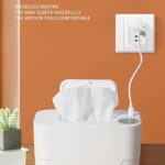 A portable wet wipe heater, wet wipe dispenser, USB powered, constant temperature wet wipe heater, large capacity mini wet wipe dispenser - suitable for travel, car and home use - Image 7