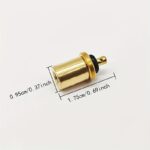 1pc Copper Gas Refill Adapter, Easy Inflation Valve Connector, Inflator Nozzle Adapter for Outdoor Camping and Hiking - Image 4