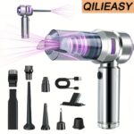 16000Pa Strong Suction, 100W Brushless Motor Vacuum Cleaner, Handheld Car Vacuum, 4-In-1 Portable Vacuum Cleaner, Suitable for Cars, Homes, Offices, And Camping.