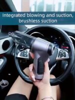 Car wireless vacuum cleaner multi-functional strong blow suction household small air suction handheld high power dust blower - Image 10