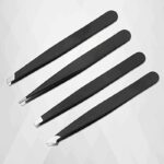 4Pcs/Set Tweezers, Eyebrow Tweezer Set, Eyelash Extension Clip Makeup Beauty Cosmetic Tools - Image 2