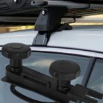 4 Universal Roof Box U-Bolt Clips, Upgraded Roof Rack Bolts, Van Mount Accessories Kit Metal U-Bracket Clips with 8 Locking Nuts and 2 Straps - Image 9
