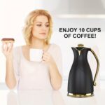 Insulated Hot Kettle, Coffee Maker, Restaurant Office Outdoor Portable Vacuum Insulated Pot 2 Sets, for Winter - Image 7