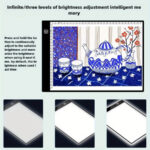 LED Light Pad A4/A5 Three Level Dim Scale Drawing Copy Board Graphic Tablet Trace Light Box for Diamond Paint PC Laptop - Image 7