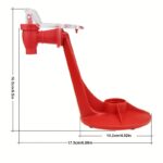 ⁦PVC Soda Water Dispenser - Inverted Beverage Dispenser, Creative Drink Seller for Home Bars, Party Accessories, Small Kitchen Tool.⁩ - الصورة ⁦4⁩