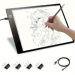 LED Light Pad A4/A5 Three Level Dim Scale Drawing Copy Board Graphic Tablet Trace Light Box for Diamond Paint PC Laptop