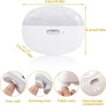 ⁦A 2-In-1 Electric Nail Clipper And Nail Tool, Featuring Smart Technology to Prevent Pinching, Nail Polishing, And Grinding Functions. It'S Portable with a Long Battery Life, Includes a Safety Lock, And Is a USB Rechargeable Manicure Set, Elegantly Package⁩ - الصورة ⁦4⁩