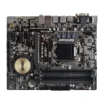 ⁦Asus H97M-E Motherboard Intel H97 DDR3 16GB PCI-E 3.0 M.2 USB3.0 PCI-E 3.0 Micro ATX support Core i3-4150  i5-4670 i7-4770 cpu⁩ - الصورة ⁦2⁩