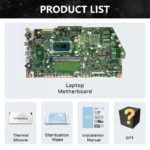 ⁦Laptop Motherboard For ASUS VivoBook X513EA X513EQ X513EP R513E K513E F513E Mainboard With Cpu I3 I5 I7 10th/11th Gen 4G/8G-RAM⁩ - الصورة ⁦6⁩
