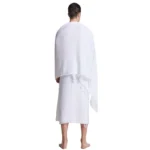2 Pieces Arabia Muslim Hajj Ihram Umrah Towel Men Prayer Shawl Pilgrimage Islamic Arab Mecca Turkish Towel Worship Hajj Costume - Image 6