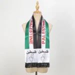 New Palestine Flag Scarf Shawls Fall Pashmina Shawl Wrap Palestinian Hatta Kufiya Keffiyeh Large Scarves With Tassel