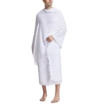 ⁦Ihram Pilgrimage Towel for Arab Mecca Hajj Clothes Men Islamic Ramadan Prayer Worship Costumes Shawl Jubba Thobe⁩ - الصورة ⁦7⁩