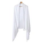 ⁦Ihram Towel for Muslim Men 2pcs Pilgrimage Scarves Arab Mecca Hajj Umrah Ehram Ahram Teenager Boys Prayer Clothes Thobe White⁩ - الصورة ⁦5⁩