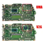 ⁦Laptop Motherboard For ASUS VivoBook X513EA X513EQ X513EP R513E K513E F513E Mainboard With Cpu I3 I5 I7 10th/11th Gen 4G/8G-RAM⁩ - الصورة ⁦2⁩