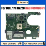 AKEMY For DELL 17R N7720 Laptop Motherboard GT650M 2G GPU 2D/3D HM77 DA0R09MB6H1 CN-072P0M 072P0M 72P0M 100% Tested