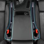 Pack of 2 Car Seat Gap Storage Strips, Leak-proof Design Prevents Debris Falling and Can Also Store Small Items, In-Car Interior Gap Organizer