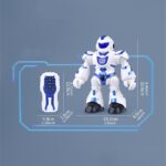 Remote Control Robot Youngsters's Toy for Boys, Can Dance and Sing, Voice Interactive Programming, Holiday Gift, Suitable for 4-8 Years Old, Requires 5 AA Batteries - Image 13