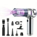 16000Pa Strong Suction, 100W Brushless Motor Vacuum Cleaner, Handheld Car Vacuum, 4-In-1 Portable Vacuum Cleaner, Suitable for Cars, Homes, Offices, And Camping. - Image 5