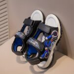 Men'S Casual Sandals with Motorcycle Design - Breathable Mesh Upper, Lightweight & Abrasion-Resistant, Ideal for Beach & Daily Wear, Casual Footwear | Motorcycle Sandals | Breathable Sandals - Image 6